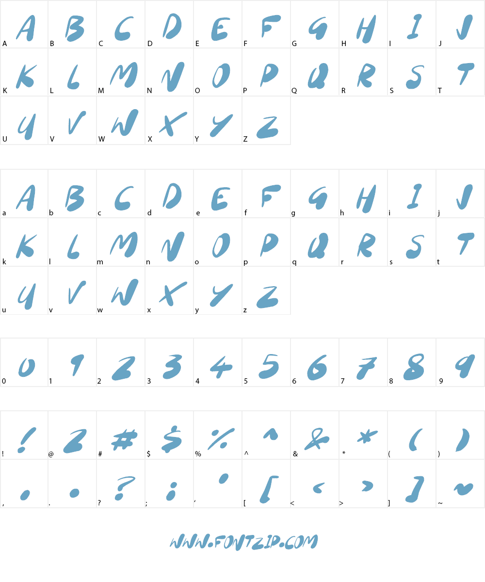 Sourdough Font Character